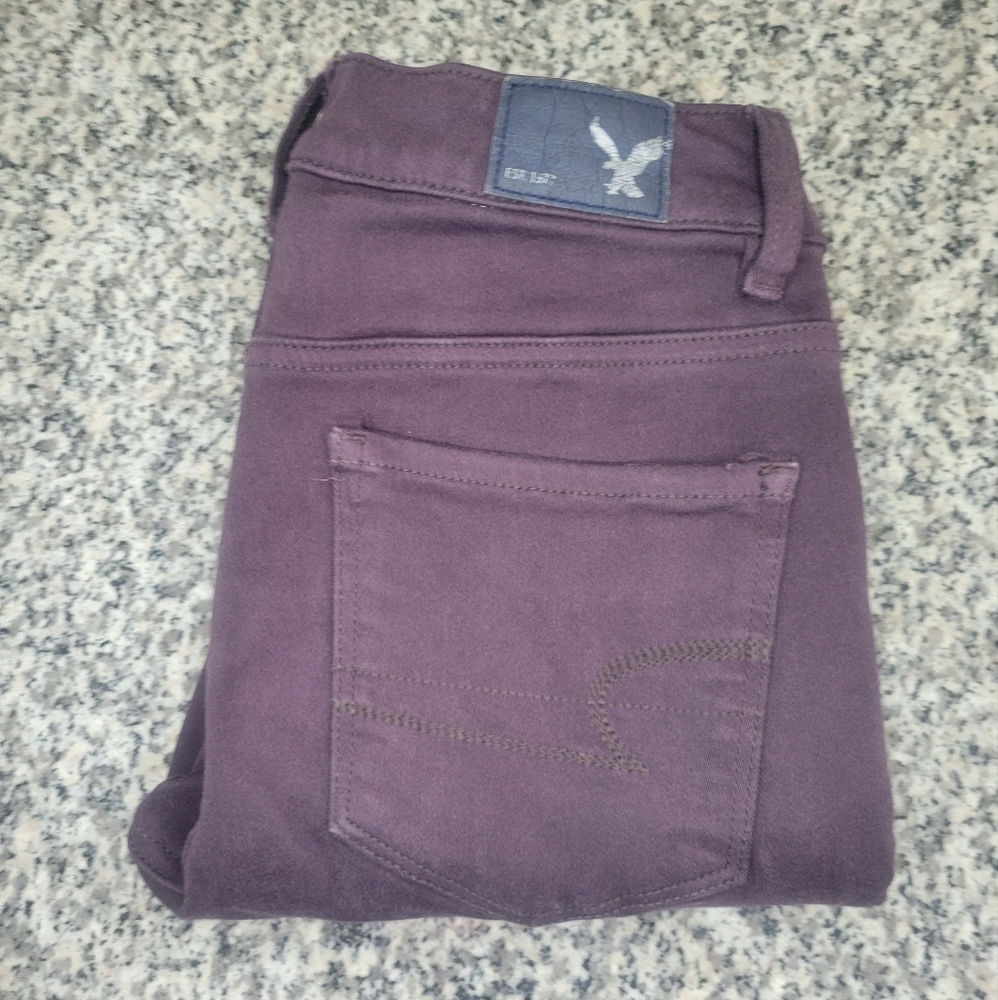 American Eagle Hi Rise Legging Crop